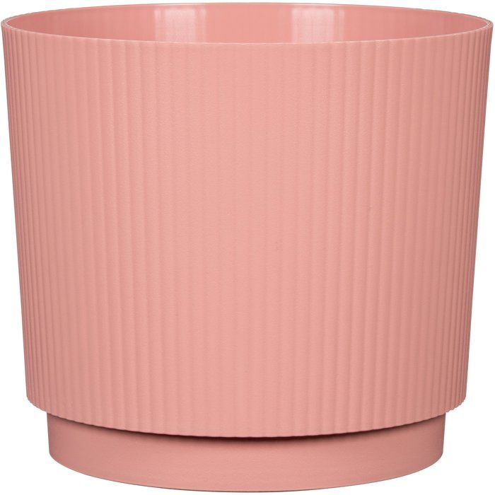 Cache-pot rond - GARDEN ID - Lino - Ř 25 - 7 L - H 22 cm - Rose