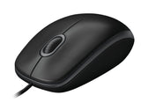 Souris filaire Logitech B100 Optical USB (Noir)