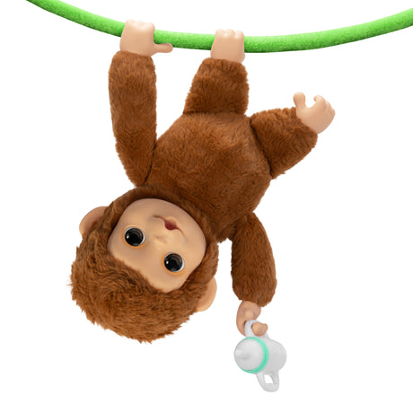 Mon Bébé Singe - MOOSE TOYS - LITTLE LIVE PETS - Singe interactif avec accessoires