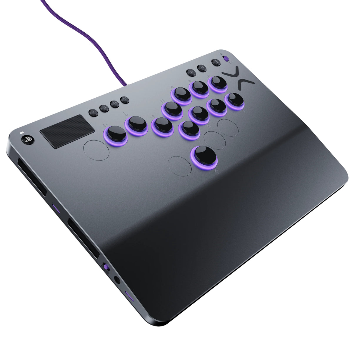 Manette de combat sans levier - Playstation - Victrix Pro KO Leverless Fight Stick - Gris