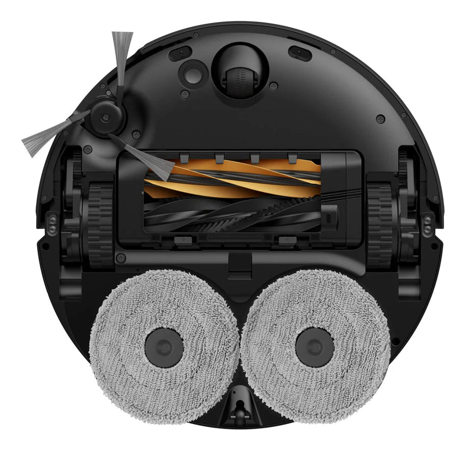 DREAME X50 Master Aspirateur Robot Laveur avec Base 8 en 1 compacte 24,9 cm - Systme de franchissement - 20 000 Pa - Brosse démelant