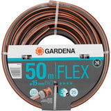 GARDENA Tuyau d'arrosage Comfort FLEX – Longueur 50m – Ř15mm – Anti noeud et indéformable – Garantie 20 ans (18049-26)