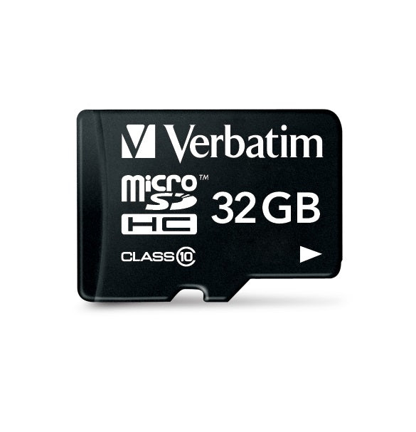 Carte mémoire Micro SD Verbatim Premium - 32Go avec adaptateur