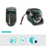 Dévidoir automatique mural RollUp M GARDENA - Longueur 20m - Ř11mm - Kit complet - Garantie 5 ans