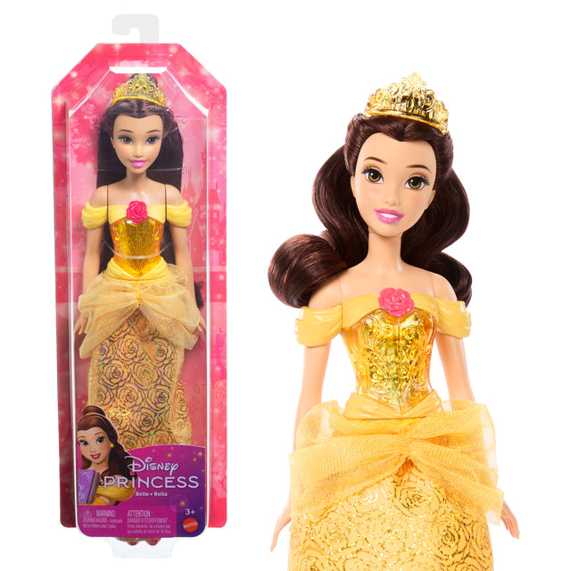 Belle Poupée 29 cm, Mattel Poupée Disney Princesses habillage et accessoires HLW11