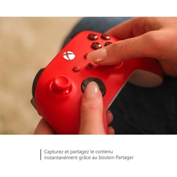 Manette de jeu - Xbox - Sans fil - Rouge