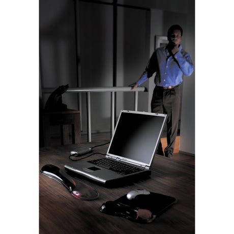 Kensington, Tapis de souris avec repose-poignet, Duo gel, Noir et rouge