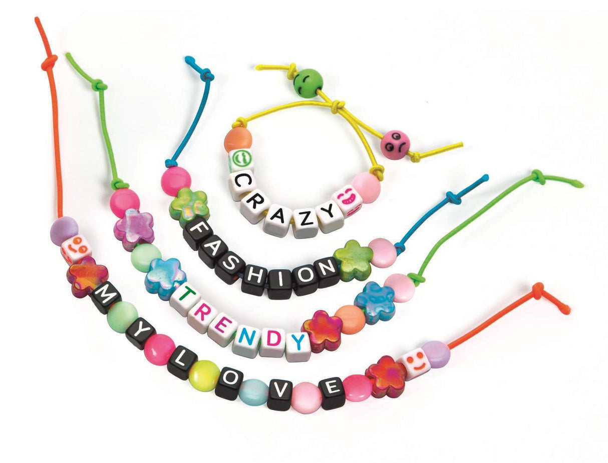 Création bracelets mini rose CLEMENTONI