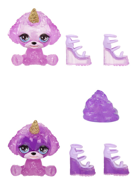 Rainbow High Poupée Mannequin avec Kit de Slime et Animal de Compagnie - Violet (Violet) - Poupée Pailletée 28 cm