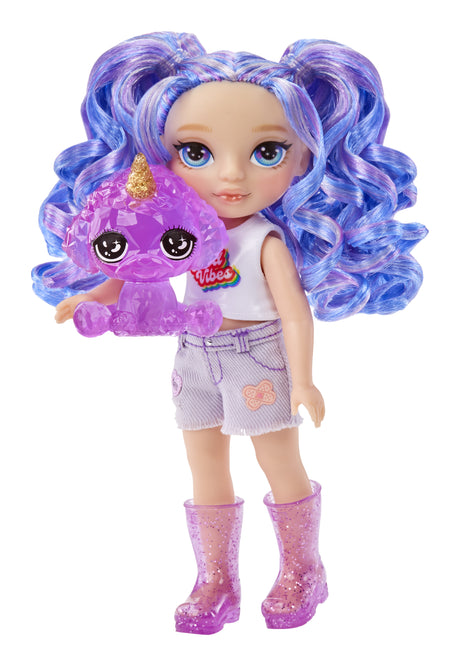 Rainbow High Littles - Poupée 15cm + animal de compagnie - Violet - Des 4ans