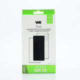 WE PACK verre trempé (couverture complète 3D incurvé) et coque de protection tra