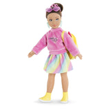 Accessoires poupée - COROLLE - Dressing fluo - Pour poupée mannequin 28 cm - 7 accessoires - Des 4 ans