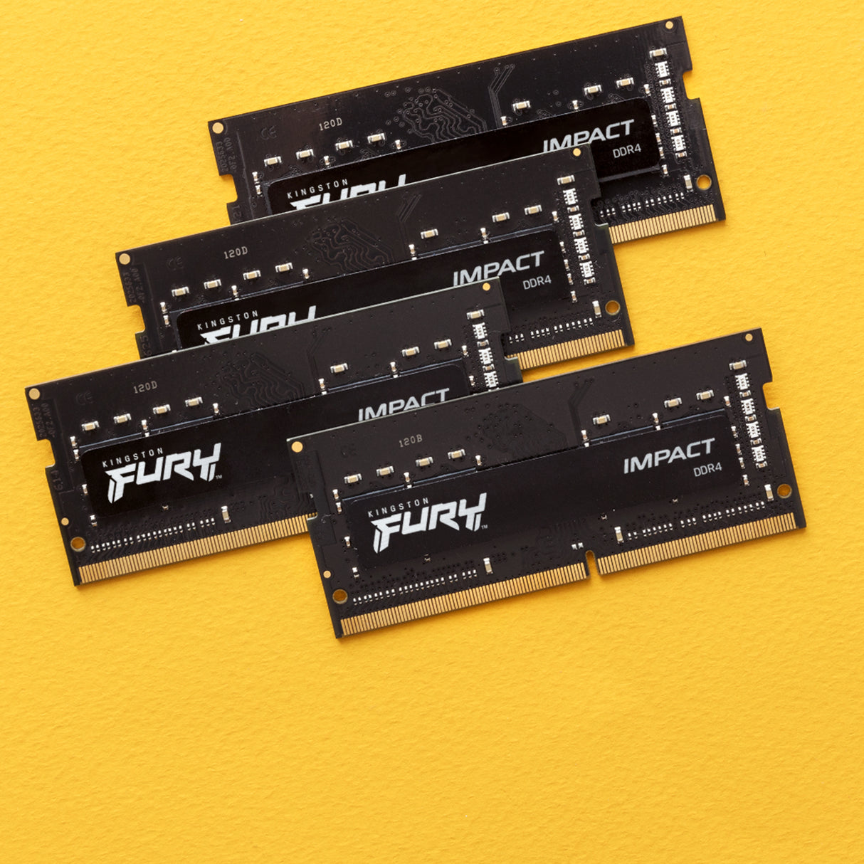 Barrette mémoire 8Go SODIMM DDR4 Kingston Fury Impact  3200Mhz (Noir)