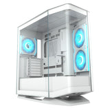 Boitier Moyen Tour E-ATX Cougar FV270 RGB avec panneaux vitrés (Blanc)
