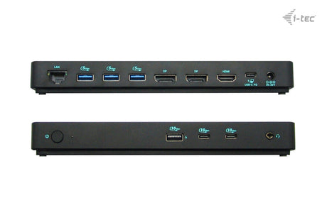Station d'accueil portable USB-C 3.2 I-Tec Docking Station Gen 2 Pro (Noir)