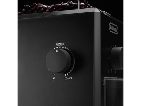 Moulin a café électrique - DELONGHI KG79 - Capacité 120g - 17 niveaux de broyage - Noir