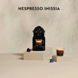 Machine a café capsules - Nespresso - De'Longhi - Inissa - EN80.B - Noir - 16 capsules Nespresso incluses