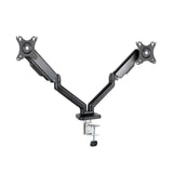 Support double-écran à fixer Tooq DB5132TNR 17"-32" (9kg max) (Noir)