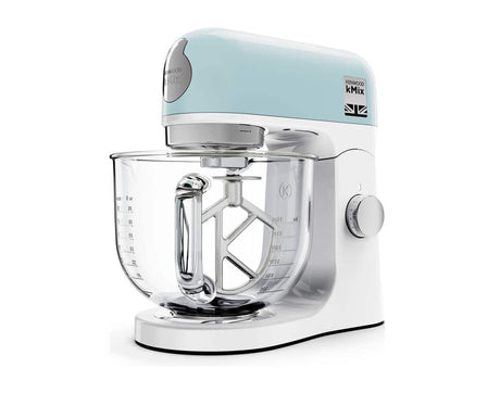 Robot pâtissier multifonction kMix KENWOOD KMX754APB - Moteur professionnel 1000W - 2 sorties pour accessoires - Bol en verre 5L