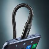 Cable NGS Knot USB-C M/M 2m 100W (Noir)