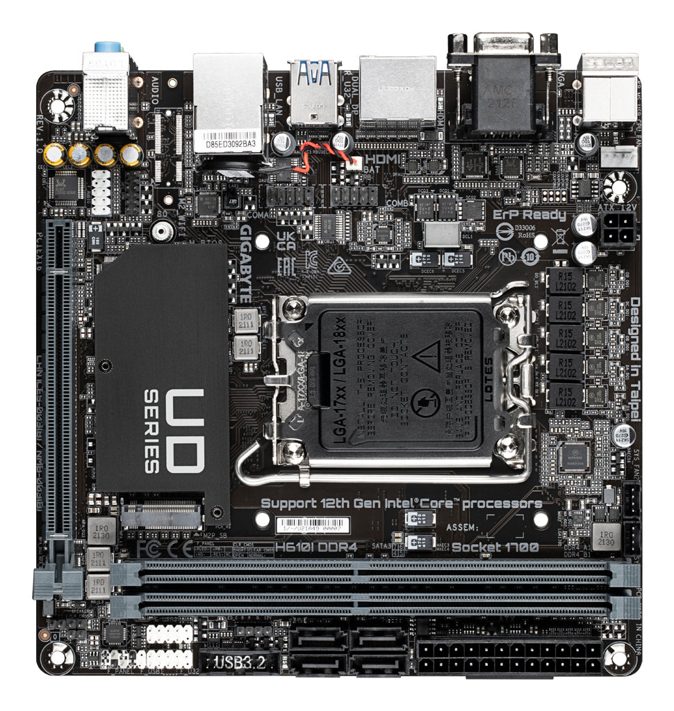 Carte mere - GIGABYTE - H610I DDR4