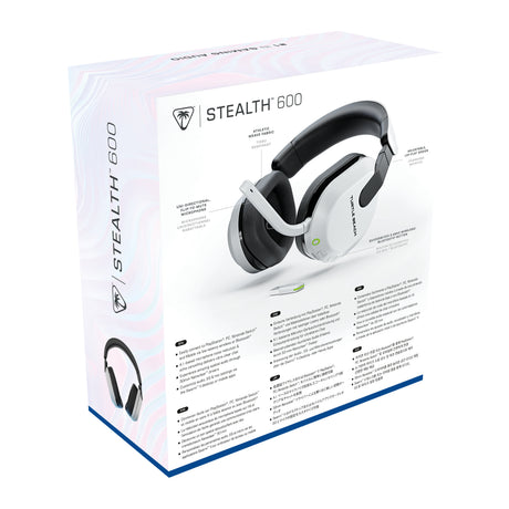 Casque de gaming multi-plateforme sans fil - TURTLE BEACH - Stealth™ 600 PS (Gen 3) - Blanc