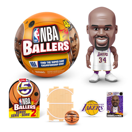 Capsule surprise - Figurine - ZURU - NBA Ballers S2 - Modele aléatoire - Des 3 ans