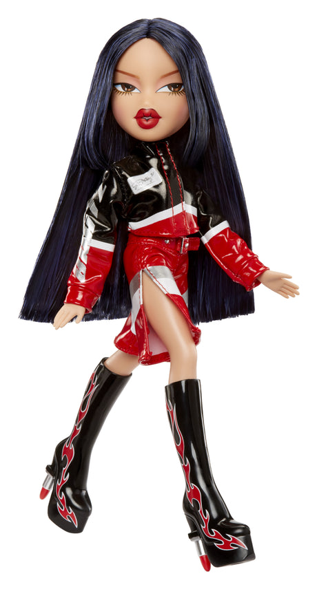 BRATZ - Bratz Scorchin' Jade - 1 poupée Mannequin - Tenue et Accessoires - Poupées inspirées de la Moto - Des 6 ans