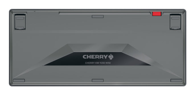Clavier compact 2,4 GHz, Bluetooth 5.0 et filaire - CHERRY KW 9200 MINI - Rechargeable - Noir