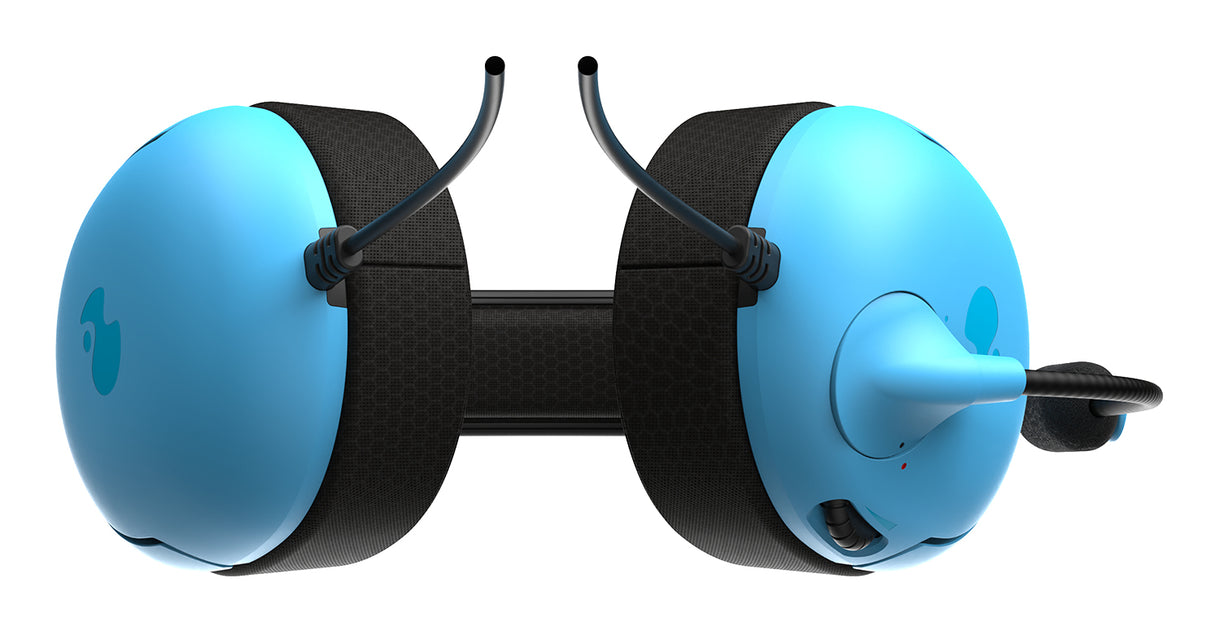 Casque Filaire - Airlite - Neptune Blue - Compatible PS4/PS5 - Microphone Boom - Arceau Circum-aural