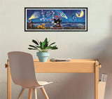 CLEMENTONI - Compact 1000 pieces Panorama - Mickey & Minnie
