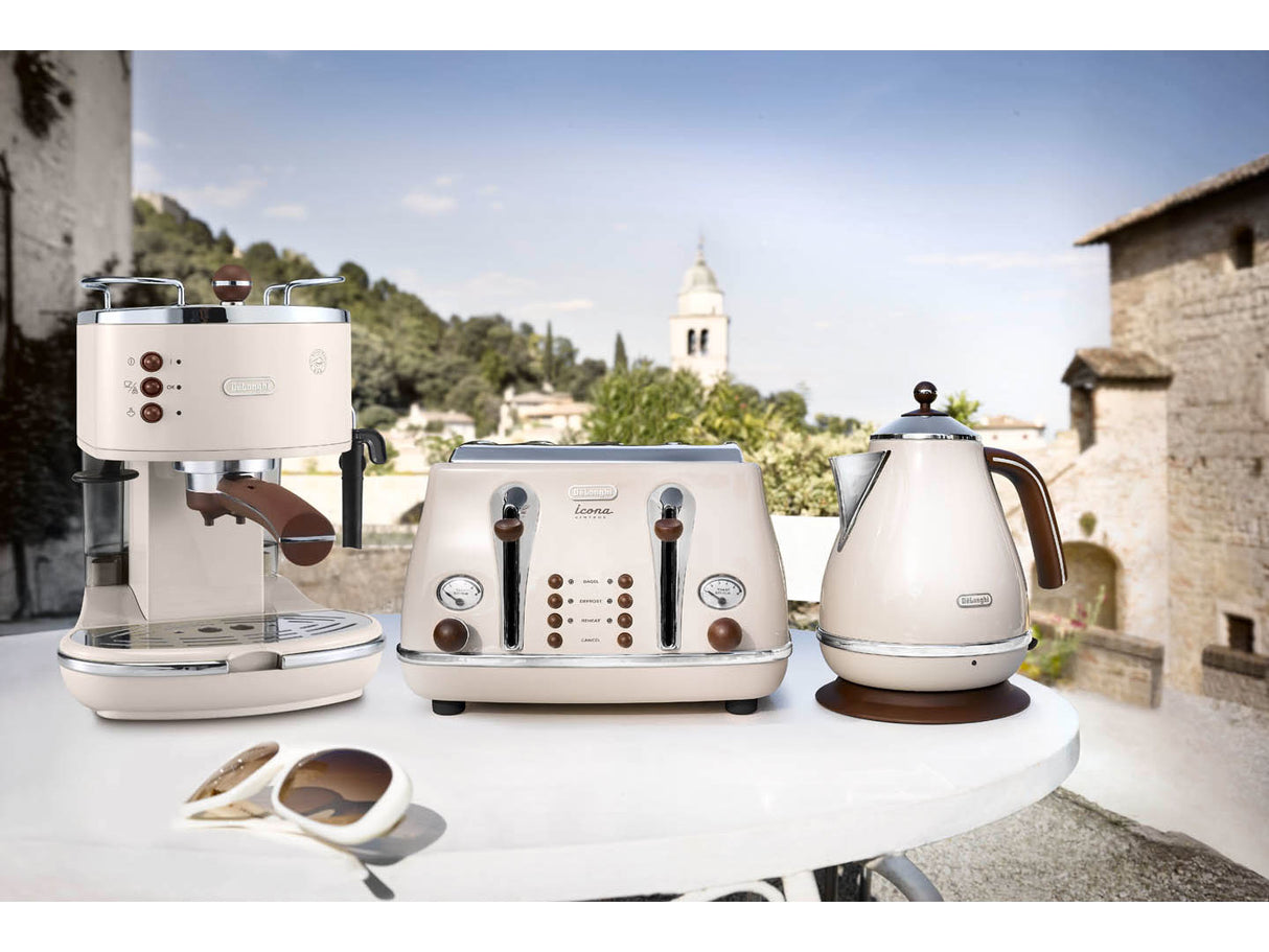 Machine expresso classique DELONGHI ECOV 310.BG Icona Vintage - Beige