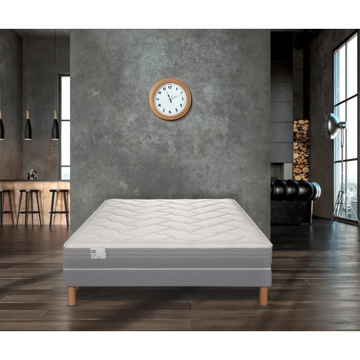 SIMMONS - Matelas R-SW2 - 140x200 cm - Épaisseur 23 cm - Ressorts ensachés - Ferme