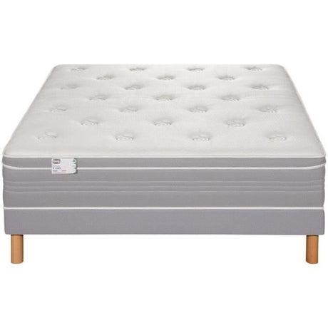 Ensemble matelas sommier 140 x 190 SIMMONS Hauteur 30 cm - Ressorts ensachés Fullspring - Fabriqué en France -  R-SW6