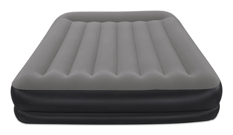 Matelas gonflable - BESTWAY - 671BU - Tritech Queen - 2 places, pompe USB intégrée, 2,03 m x 1,52 m x 36 cm