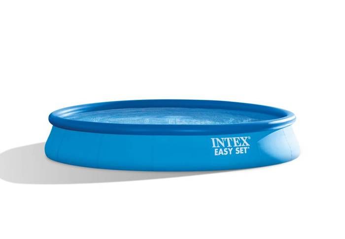 Kit Piscine hors sol autoportante INTEX - Easy Set - 457 x 84 cm - Ronde (Livrée avec une pompe et cartouche) - 28158NP