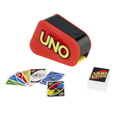 Uno Extreme, Jeu de Cartes Famille - Des 7 ans GXY75 - Mattel Games