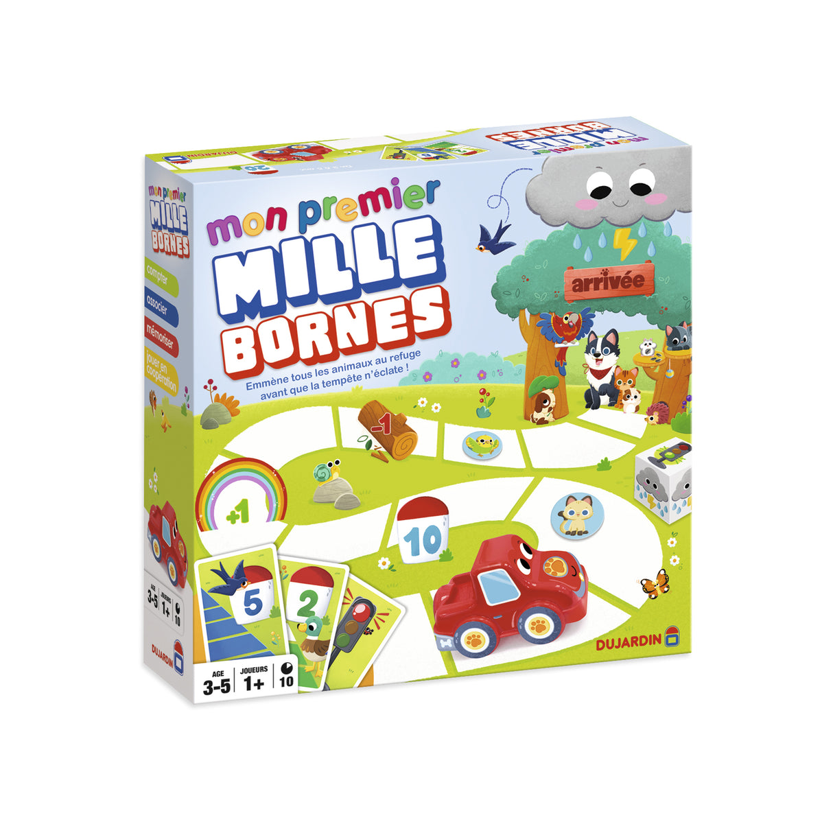 Mon premier Mille Bornes - Jeu de société - DUJARDIN - Des 3 ans