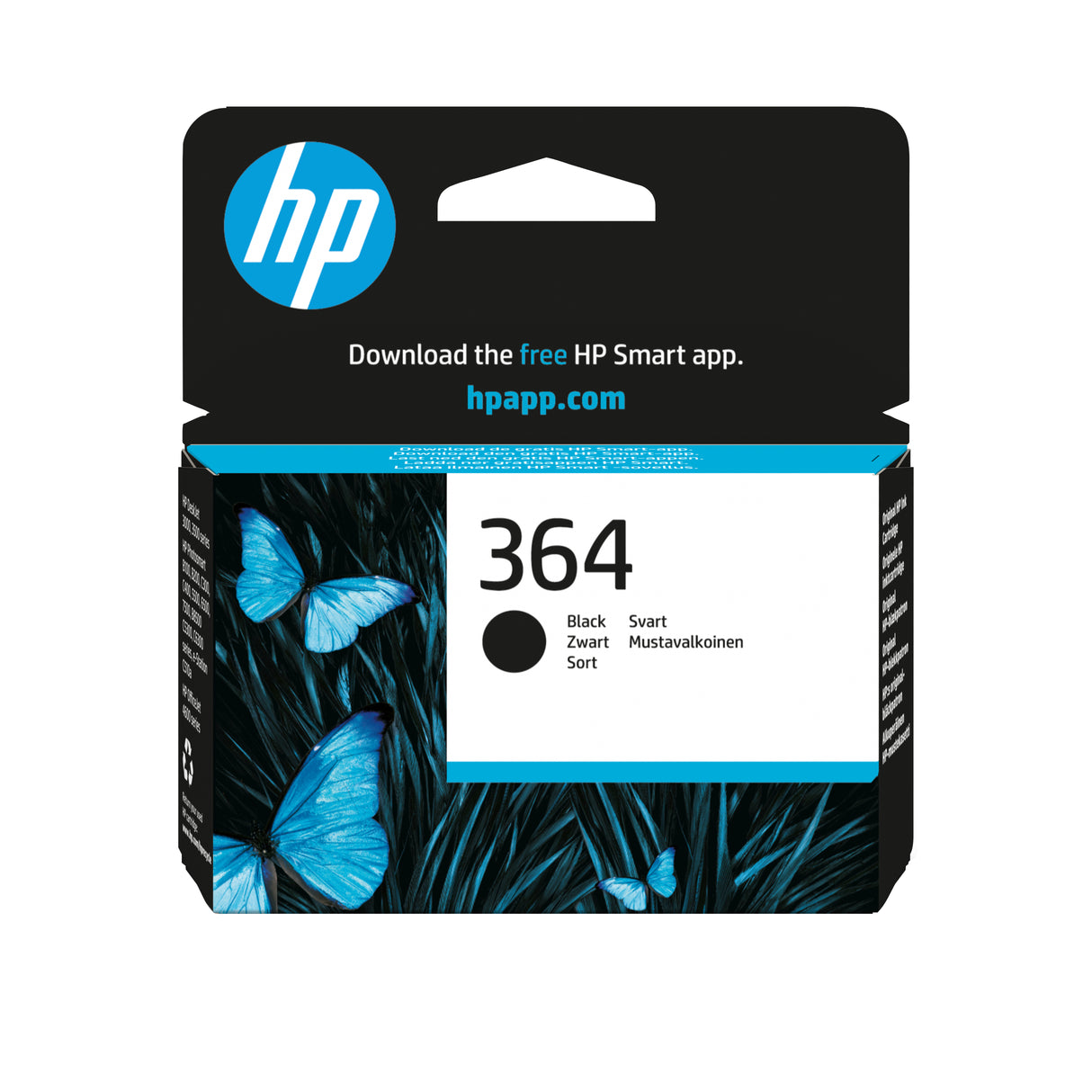 HP 364 cartouche d'encre noire authentique  (CB316EE) pour HP DeskJet 3070A et HP Photosmart 5525/6525