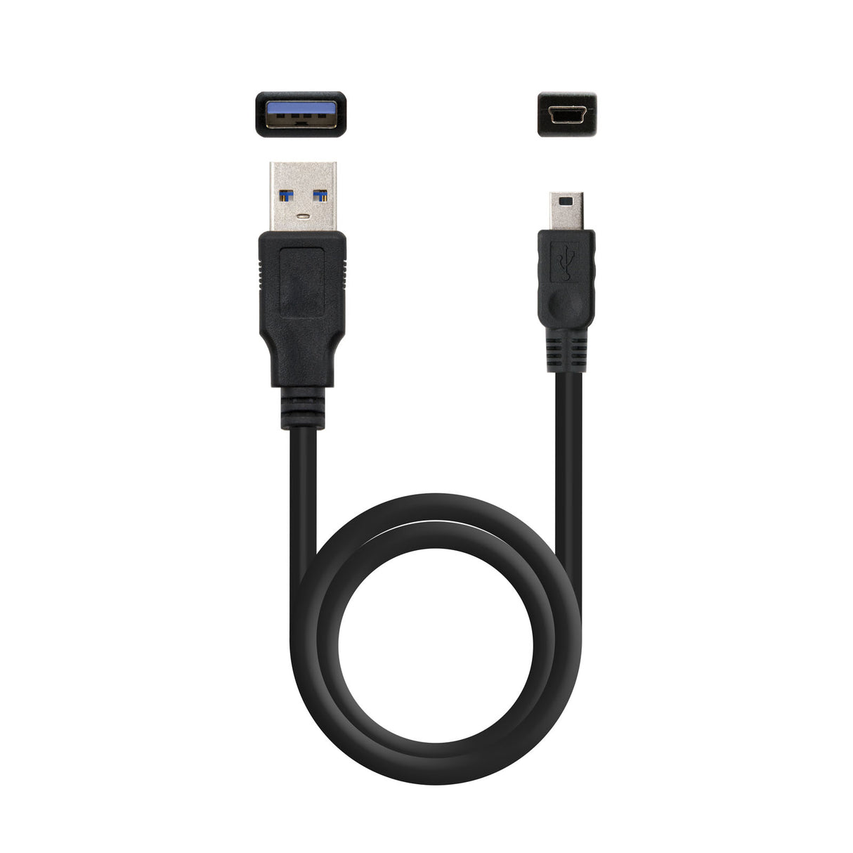 Boitier externe USB 3.1 TooQ TQE-2522 - S-ATA 2,5" (Noir)