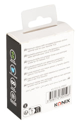 Protege-cartes - KONIX - Premium Sleeves - 100 pochettes - Compatible Magic The Gathering, Pokémon - Transparent