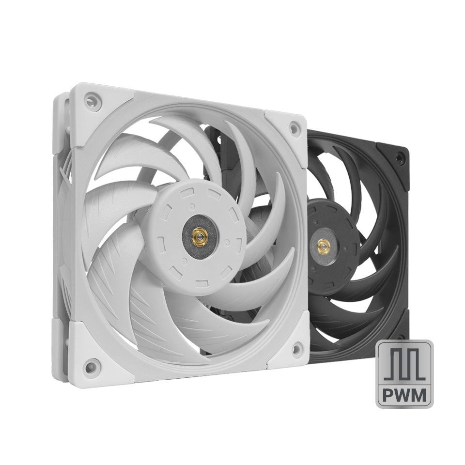 Ventilateur boitier Mars Gaming MF-NC - 12cm (Blanc)