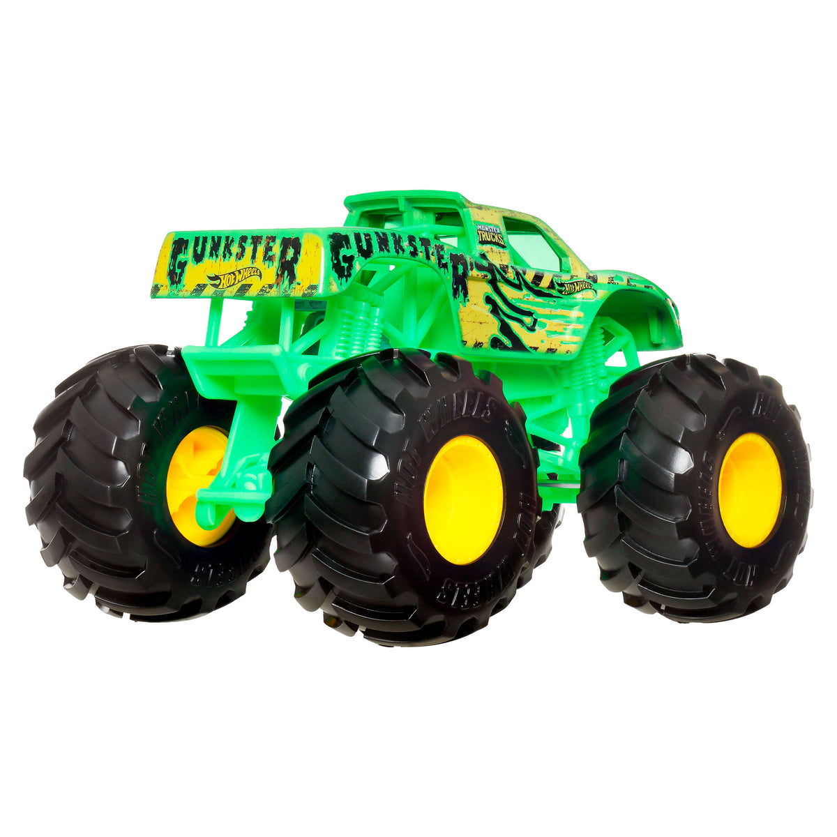 Hot Wheels - Monster Truck 1:24 (Modele aléatoire) - Petite Voiture - 3 ans et + - Hot Wheels - FYJ83