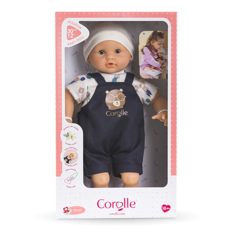 Poupon - COROLLE - Bébé Calin Maël - Ourson - 30 cm - Des 18 mois