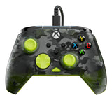 Manette de jeu - Xbox Series X|S, Xbox One et PC - Rematch Core - RGB - Filaire - Camouflage Noir / Jaune - TURTLE BEACH