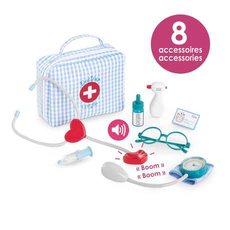 Ma valise Docteur et accessoires - COROLLE - Pour poupon de 30 a 36 cm - Des 18 mois