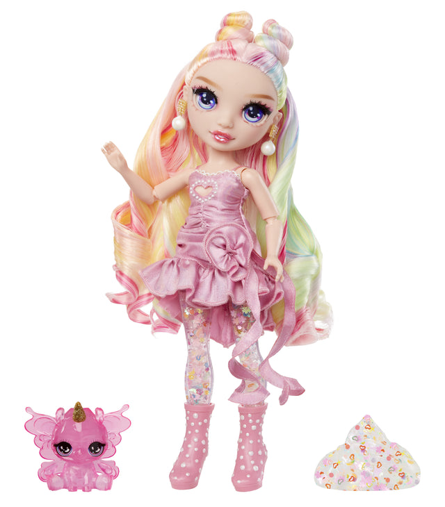 Rainbow High Rainbow Shimmers with Slime Fashion Doll - Bella (pink)