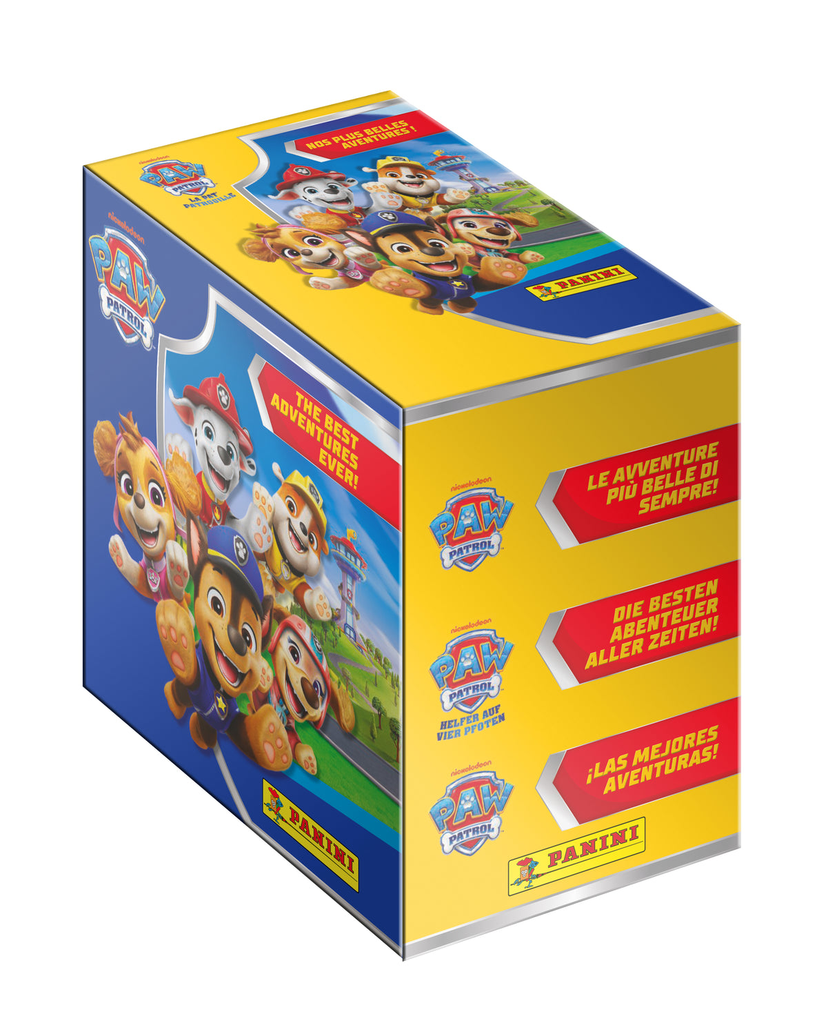 Boîte - PANINI - LA PAT'PATROUILLE 11 - NOS PLUS BELLES AVENTURES - 36 pochettes - 180 stickers