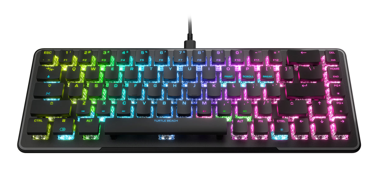 Clavier gaming optique et mécanique filaire Turtle Beach - Vulcan II Mini - Noir