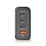 Chargeur secteur NGS Bud 3x USB-C + 1x USB-A 140W (Noir)